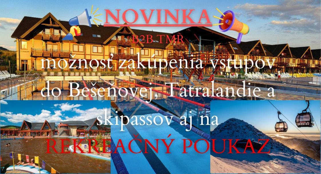 Bešeňová Apartmanovy Dom Stela מראה חיצוני תמונה